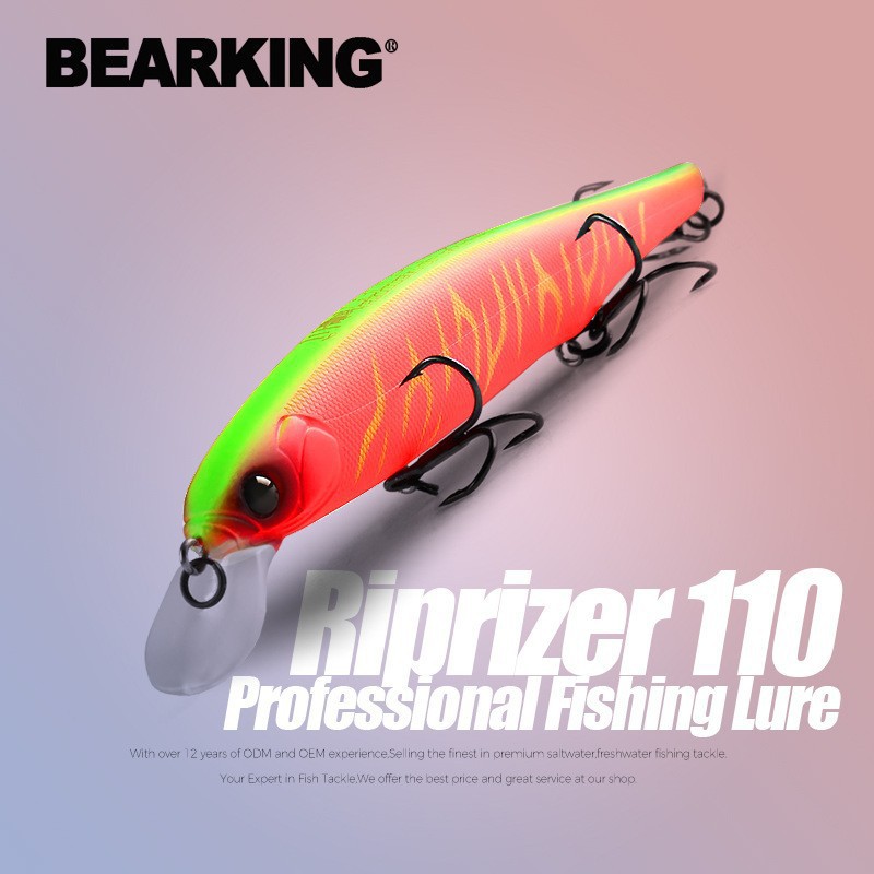 Fishing Lure Crankbait - BEARKING Harga terbaik Riprizer 110 Jerking