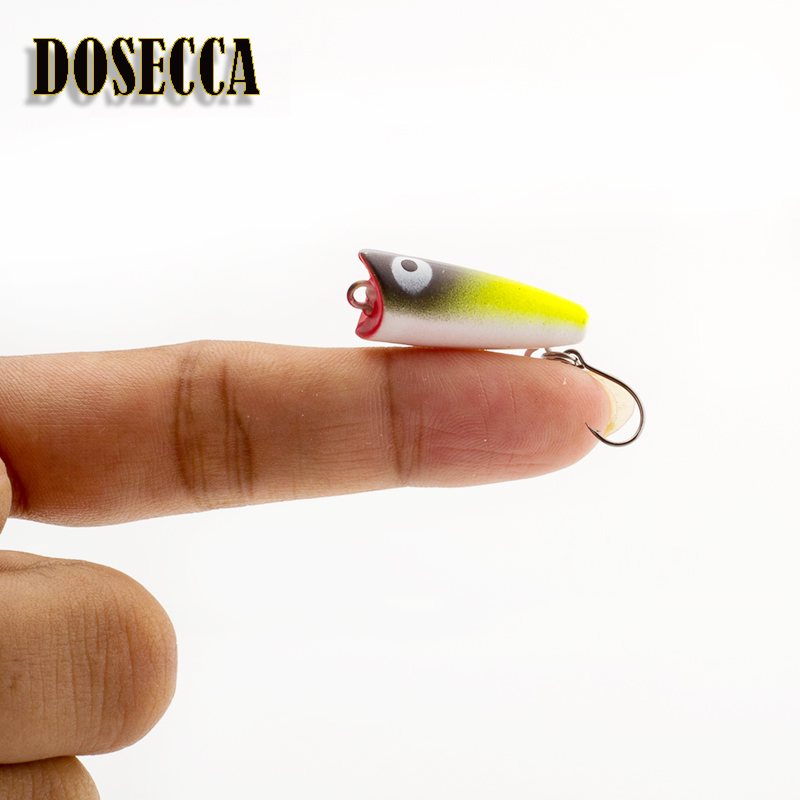 Fishing Lure Popper - 1 Buah 2.5Cm 1.5G Umpan Topwater