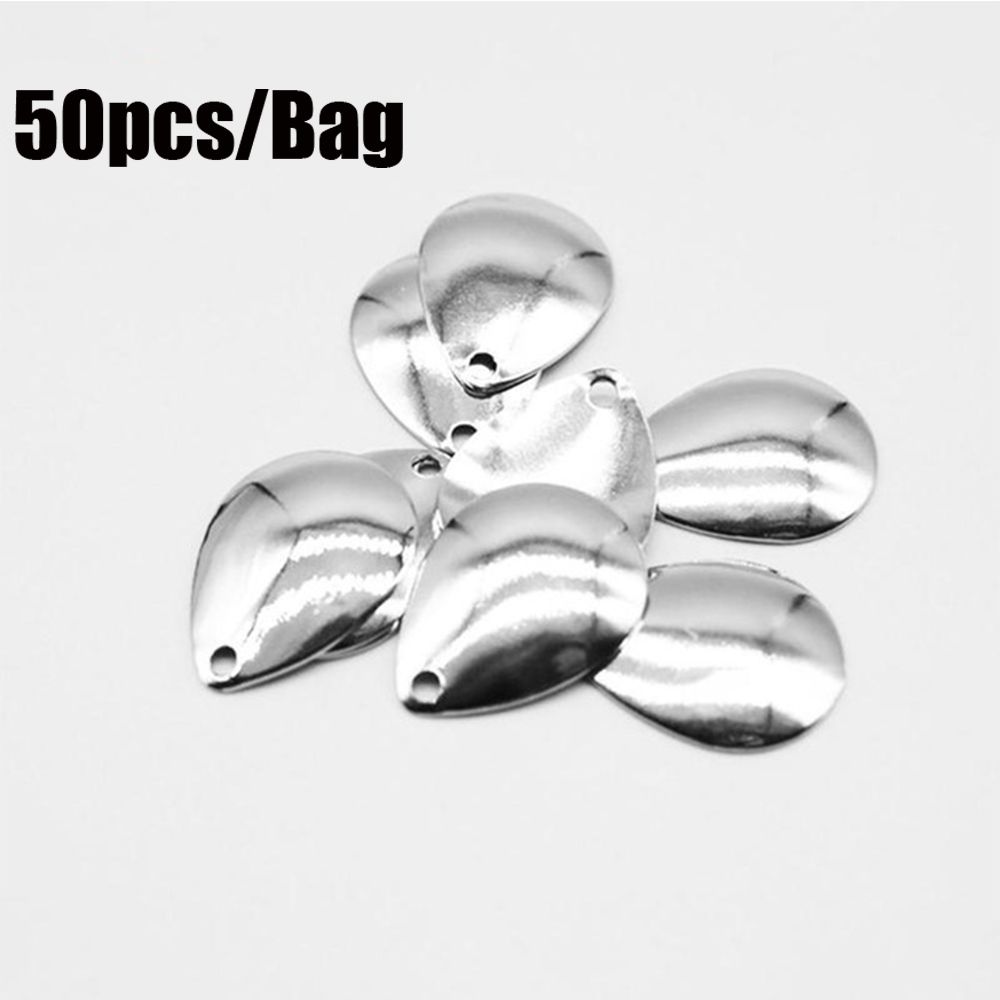 Fishing Lure Spinner - 50pcs Umpan Pancing VIB Berbentuk Sendok
