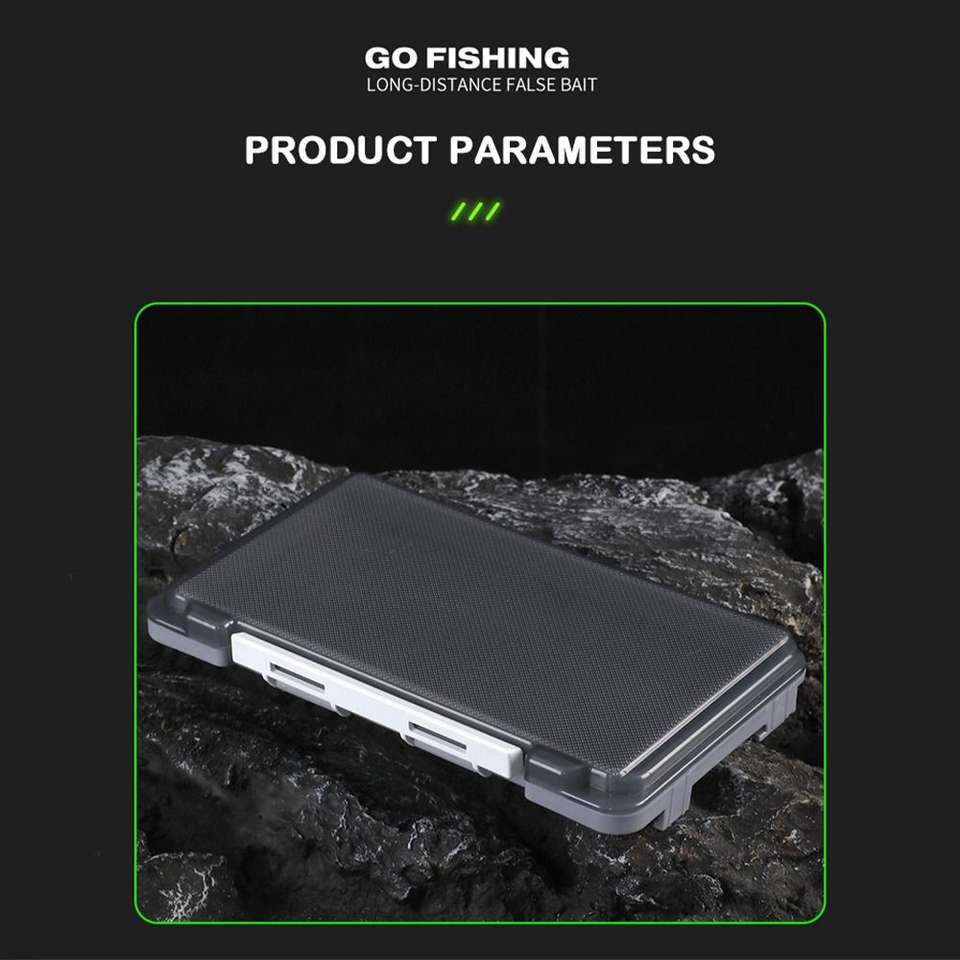 Fishing Lure Spinner - Kotak Pancing Plastik Baru Portabel dengan