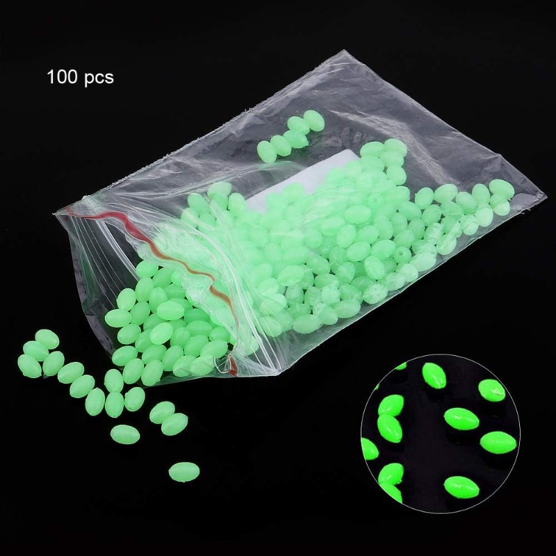 100pcs/lot Manik-manik Pancing - Fishing Lure Making Kit ulasan dan harga