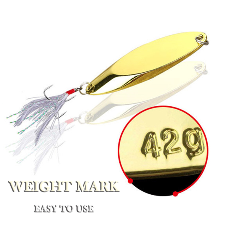 1 buah 2.5 g-35g sendok logam  - Fishing Lure Spinner ulasan dan harga
