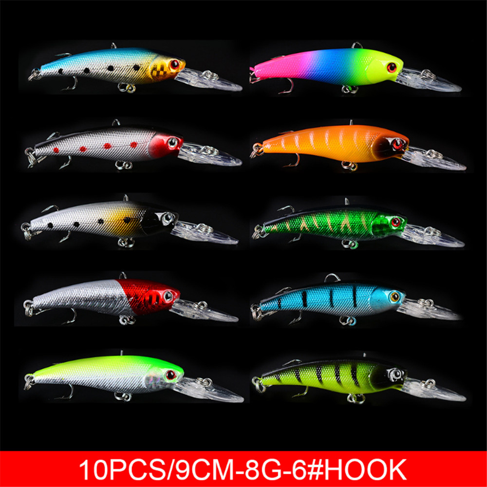 20 Buah/Banyak Ikan Kecil Mema - Fishing Lure Crankbait ulasan dan harga