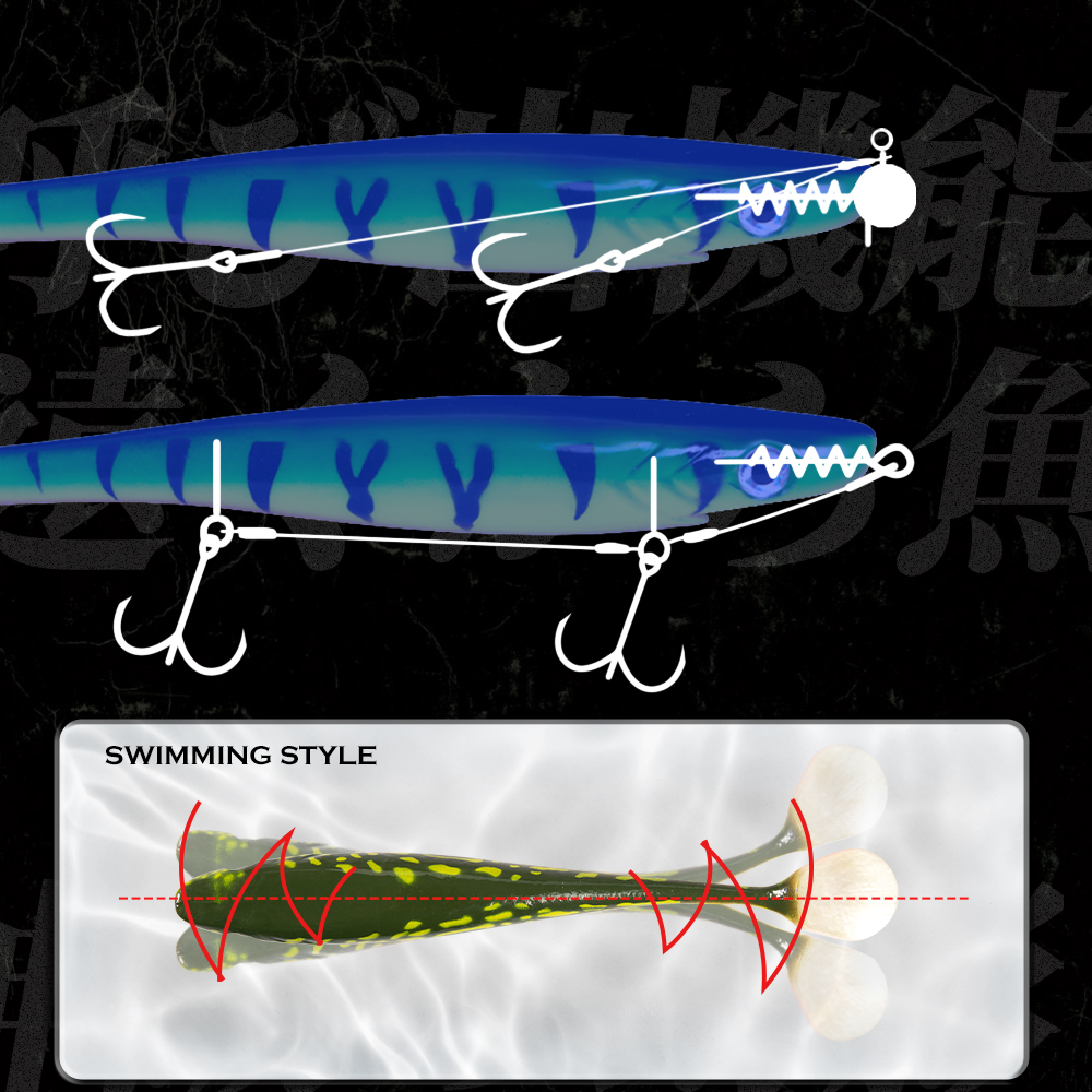 Umpan Pancing Pike Hunthouse P - Fishing Lure Jerkbait ulasan dan harga