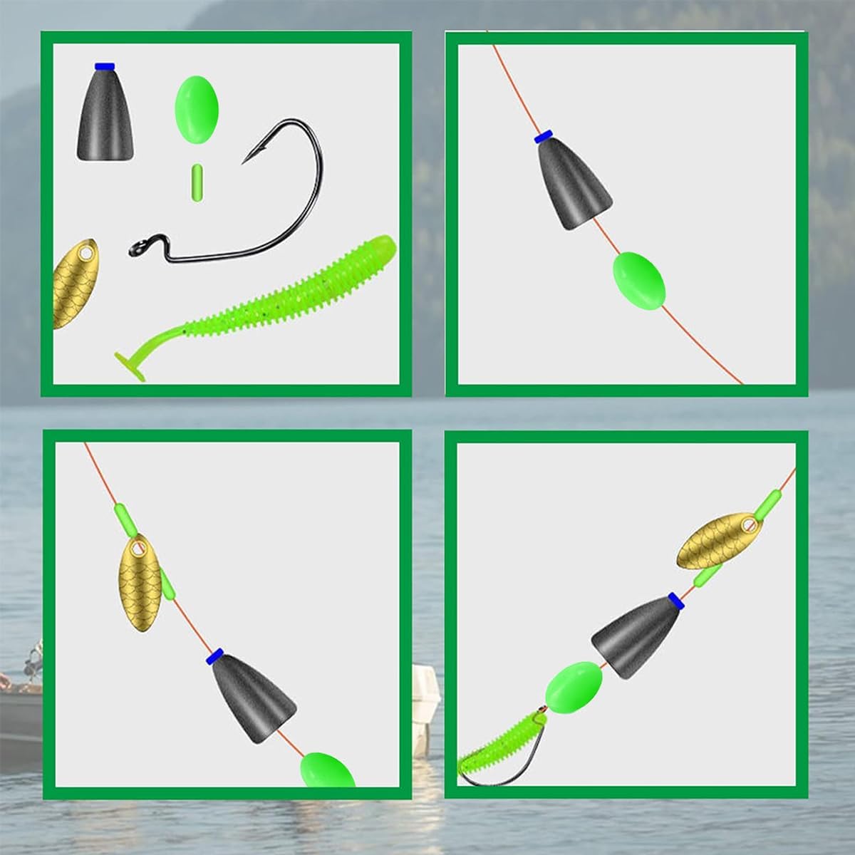 Manik-manik Pancing Bercahaya  - Fishing Lure Making Kit ulasan dan harga